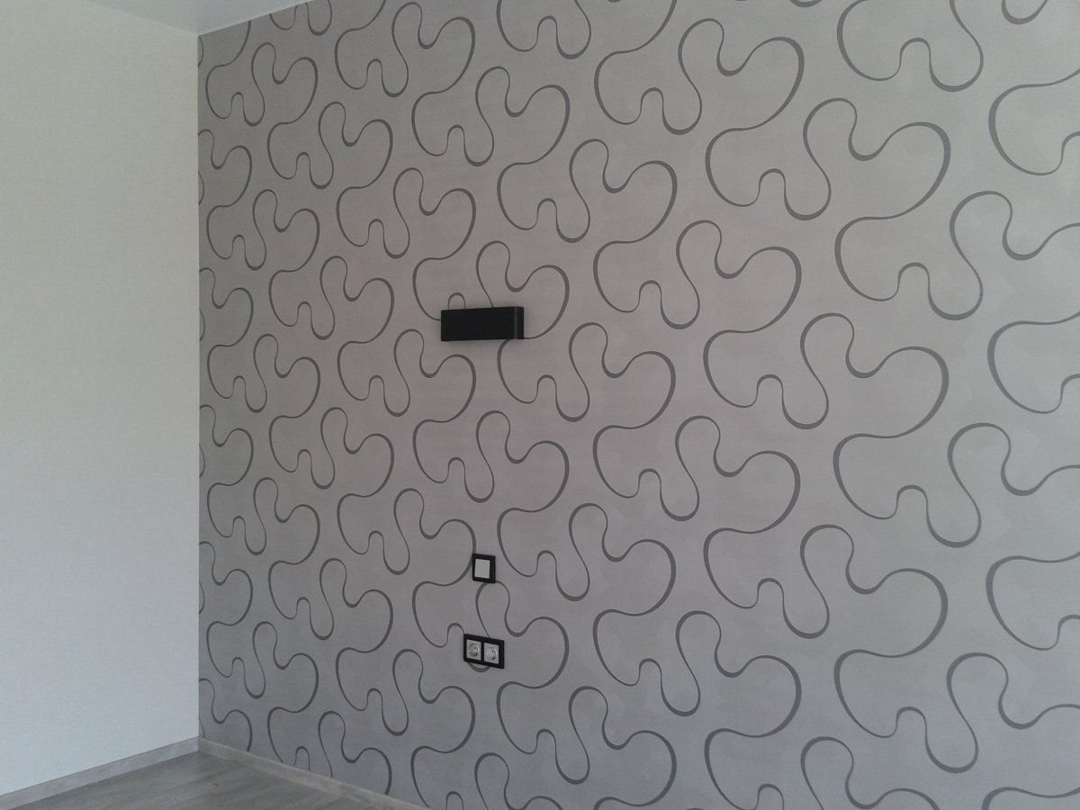 Все виды отделочных работ поклейка обоев реклама