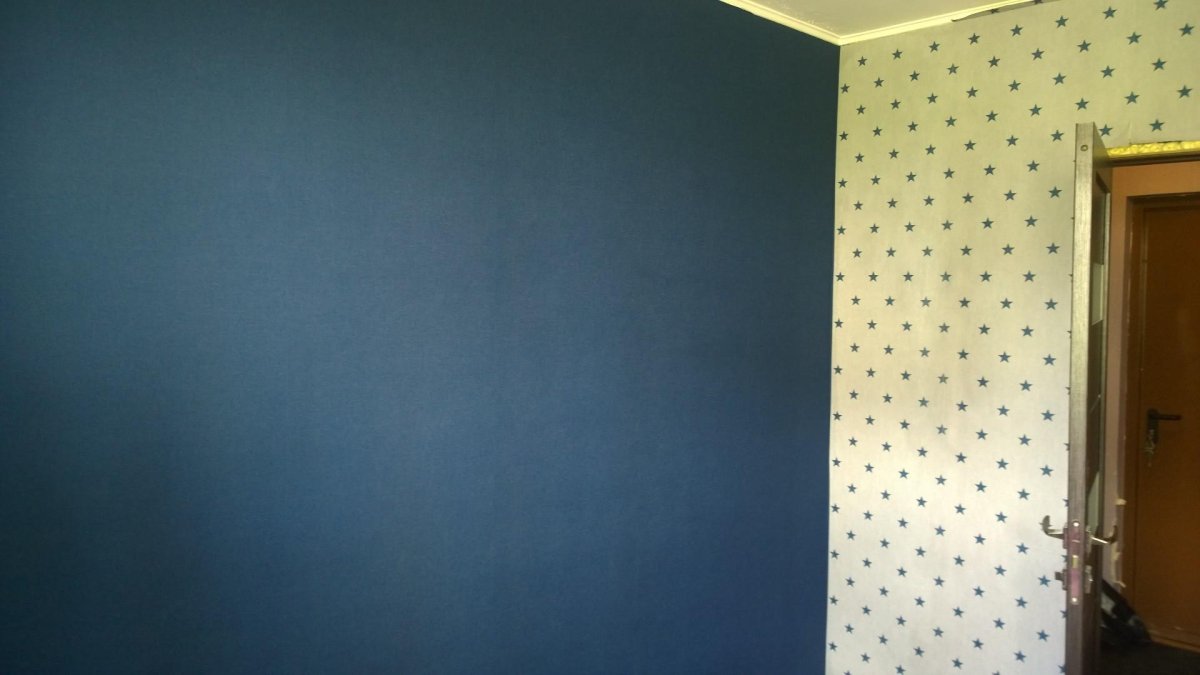 Поклейка обоев