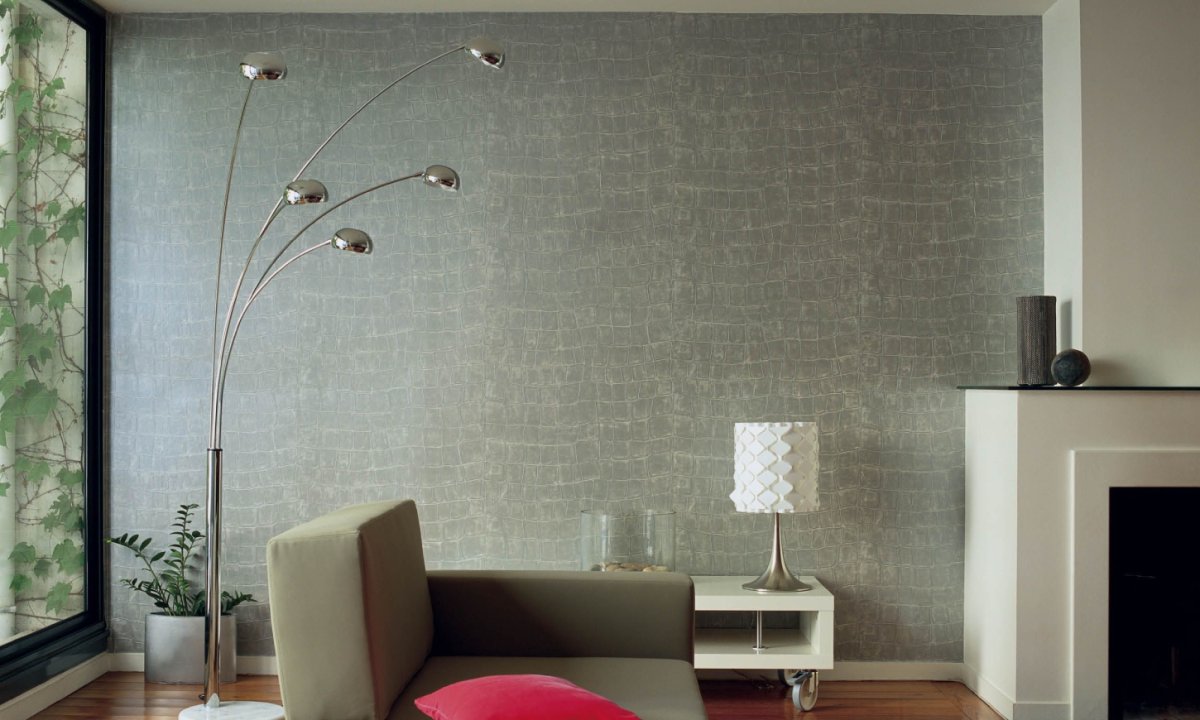 Коричневые стены в интерьере