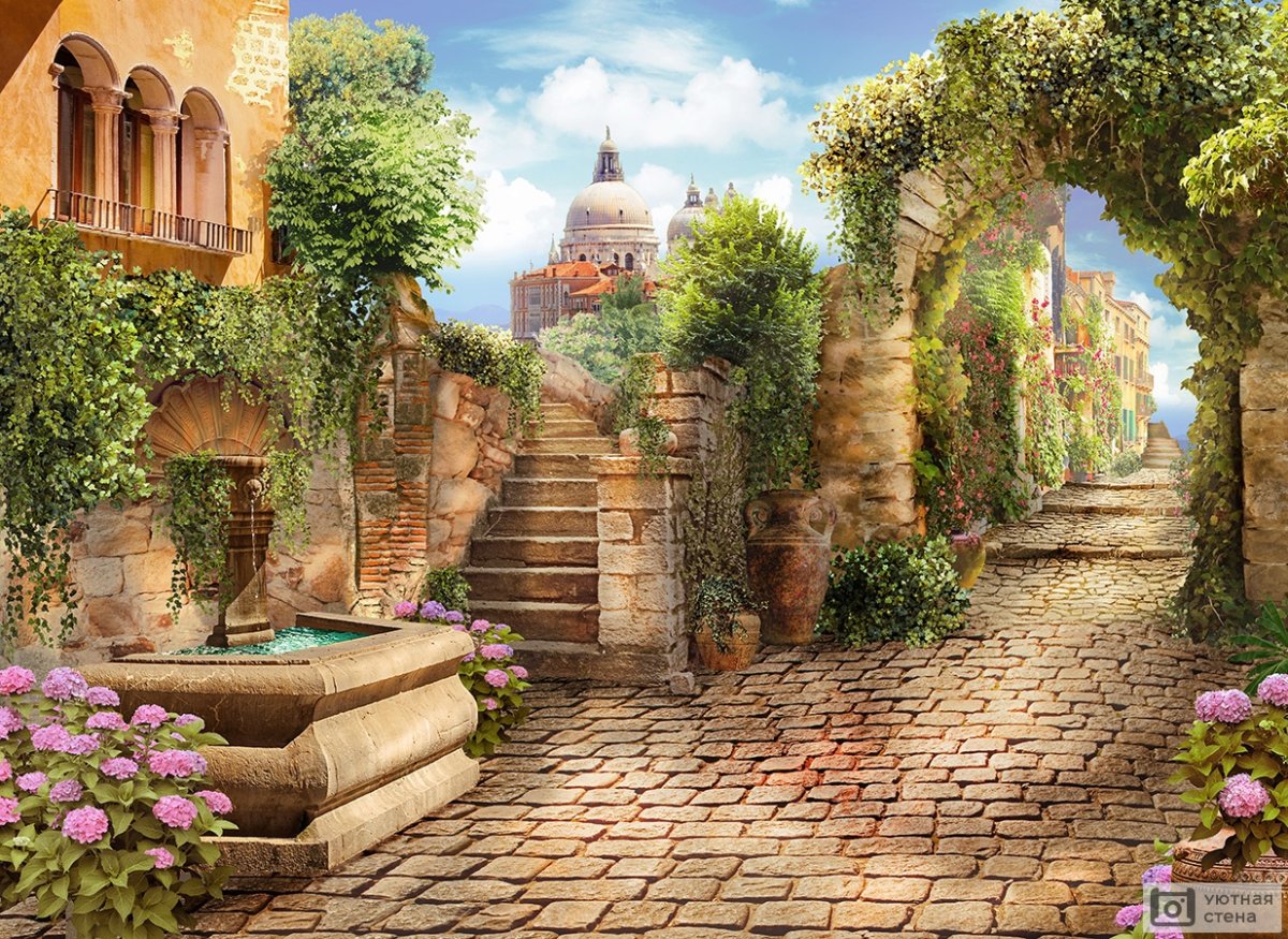 Сад Венеция фрески