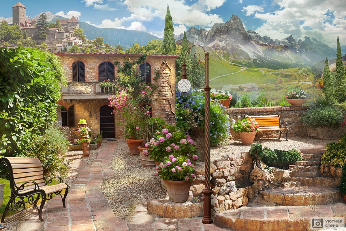 Красивые улочки и Дворики