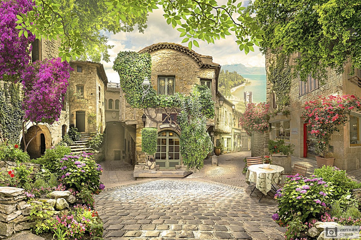 Фрески, старые города, Прованс