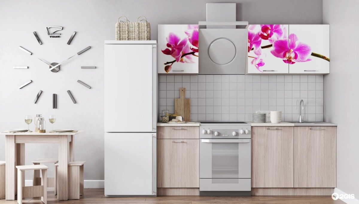 Фотошторы Олимп текстиль цветочный водопад