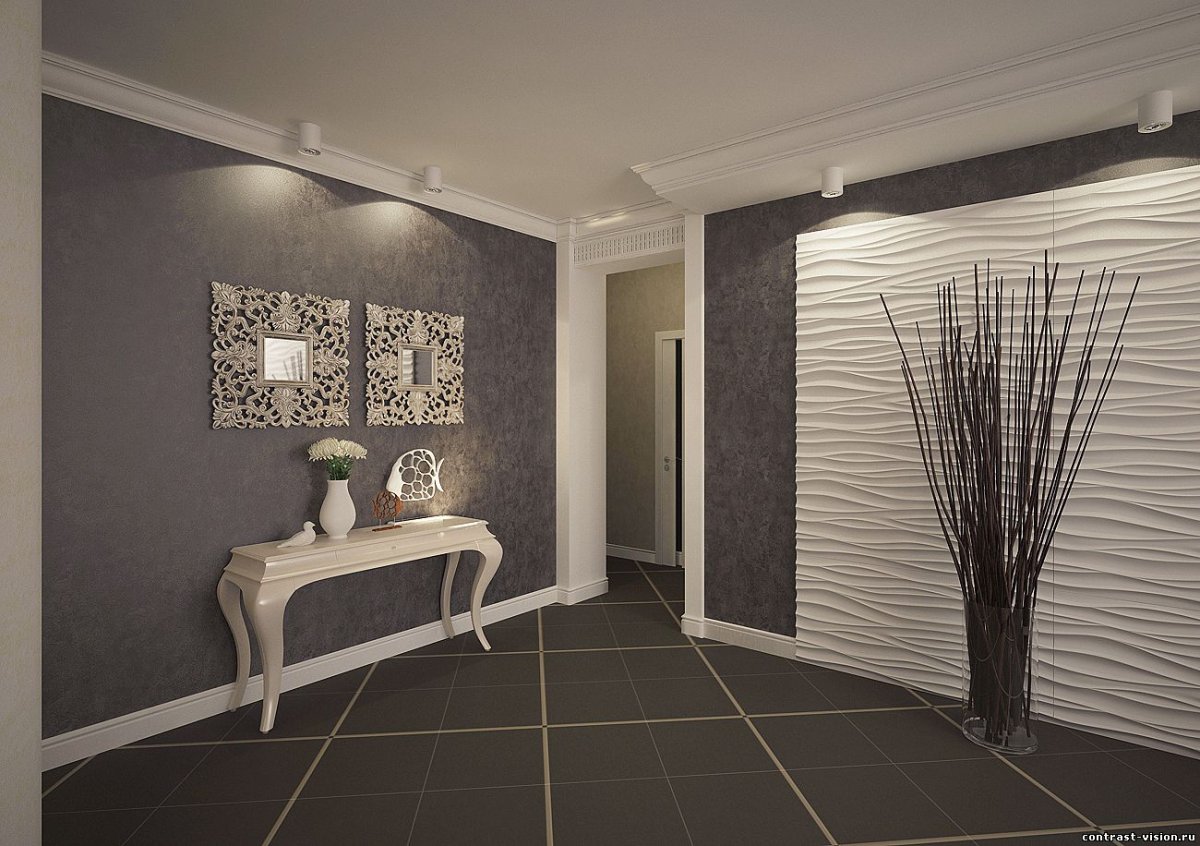 Стык ламината и стены без плинтуса