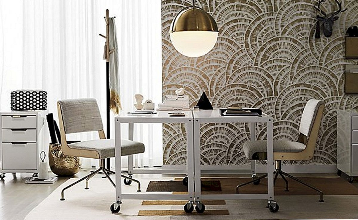 Кирпич в интерьере офиса