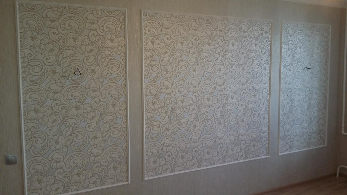 Поклейка обоев