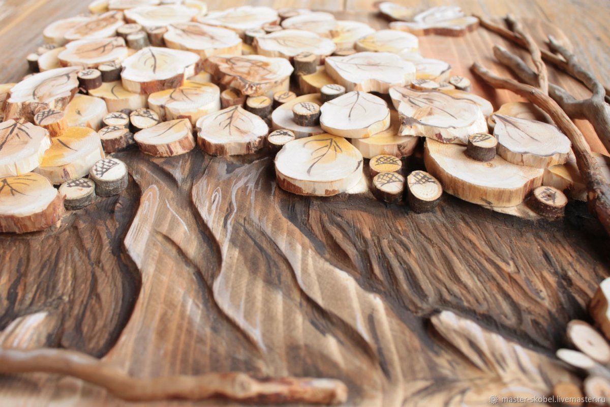 Деревянный спил