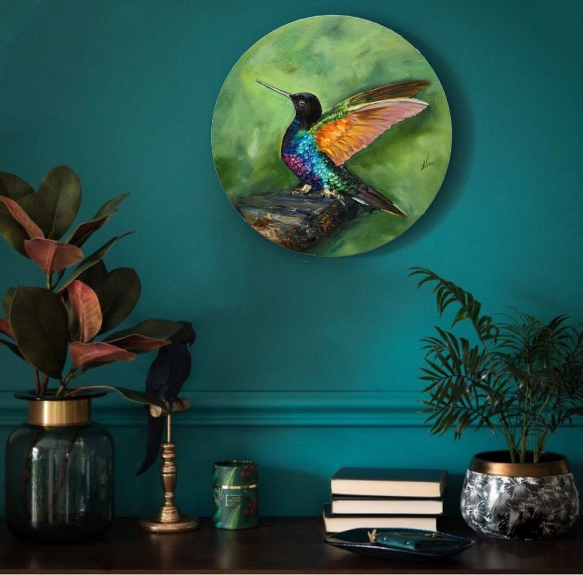 Виниловые наклейки птицы на стену