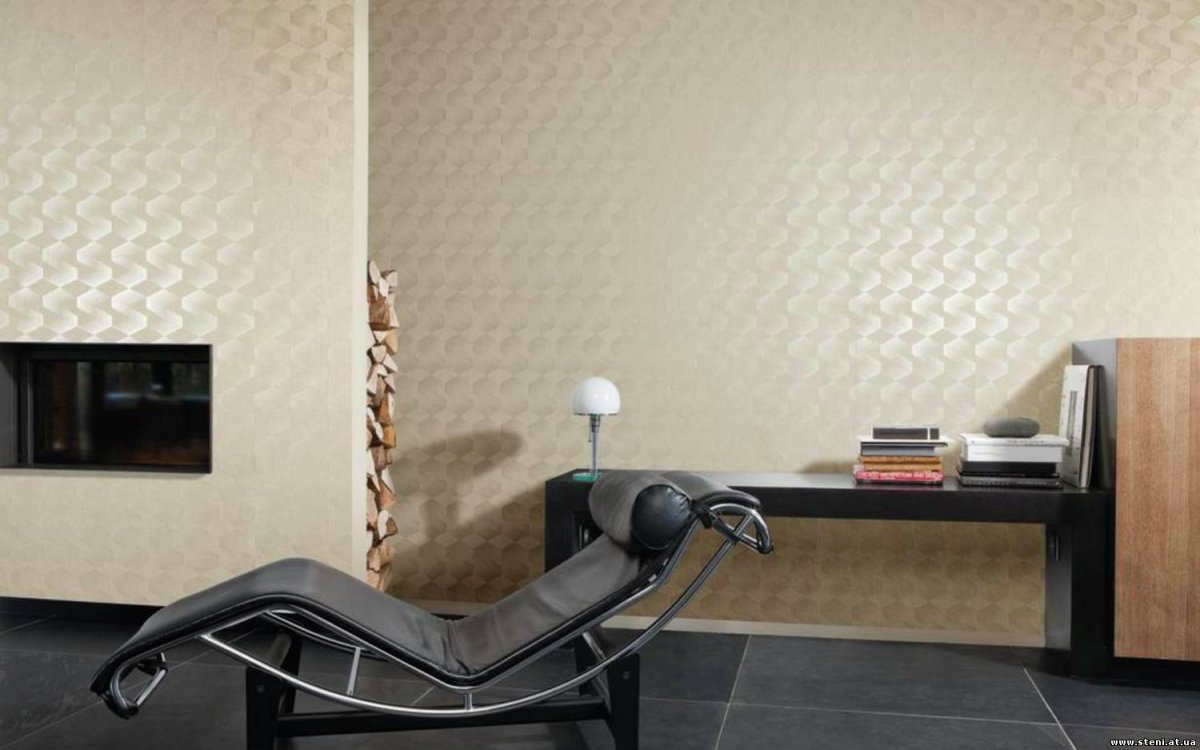 Обои под кожу змеи в интерьере