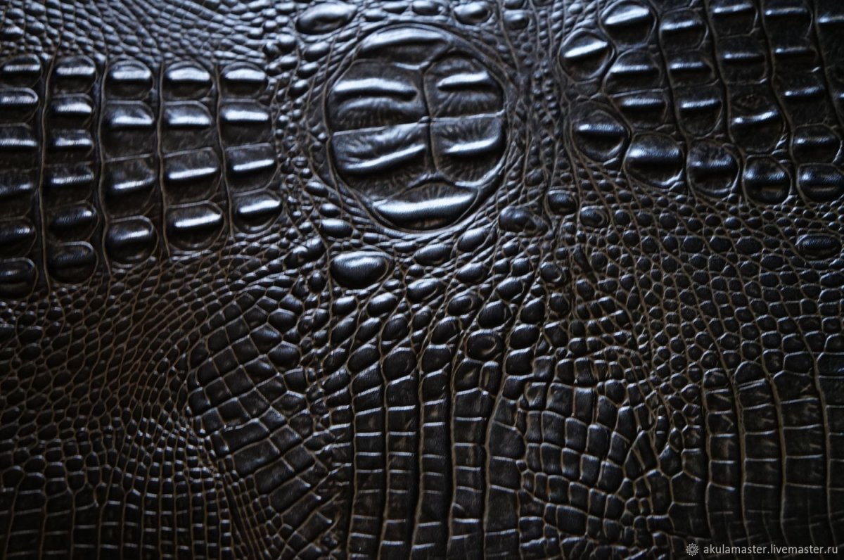 Кожа КРС крокодил
