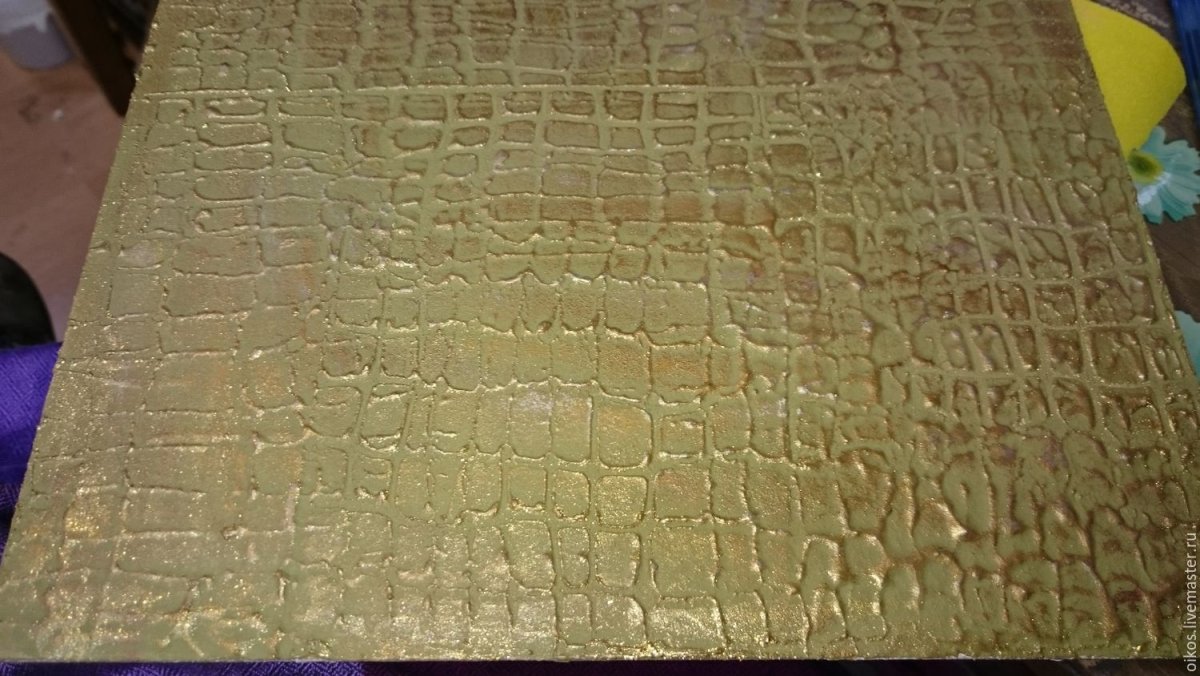 Имитация кожи крокодила