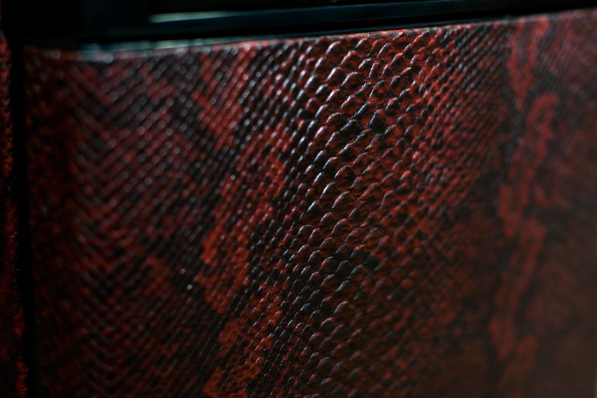 Декоративная штукатурка под змеиную кожу