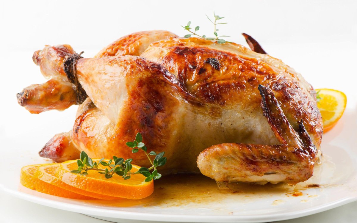 Курица готовая