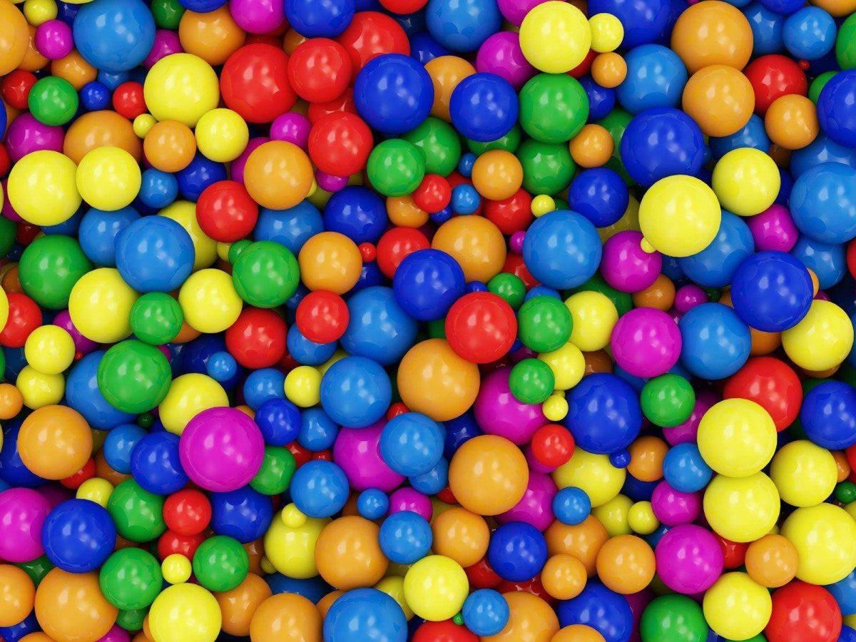 Разноцветный шар