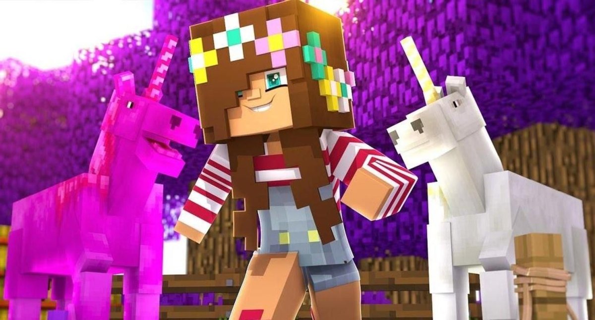 Юникорн майнкрафт