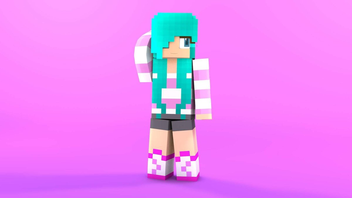 Девочка из МАЙНКРАФТА