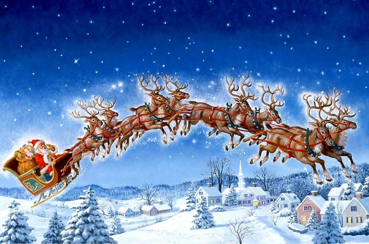 Олень Санта-Клауса