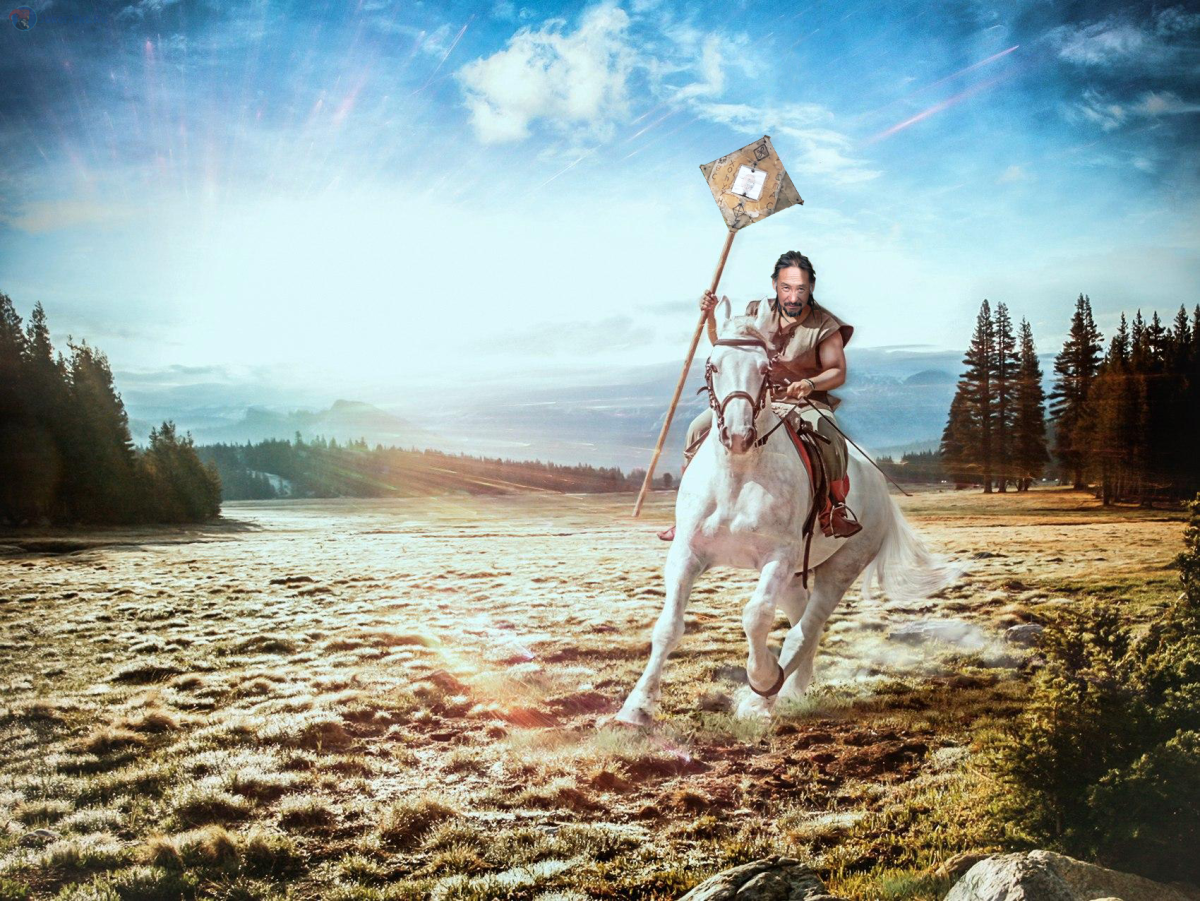 Всадник на белом коне