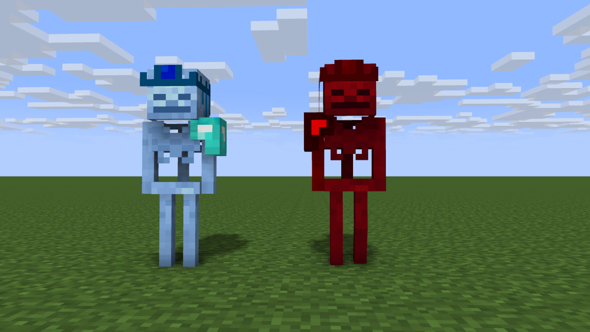 Minecraft моб скелет