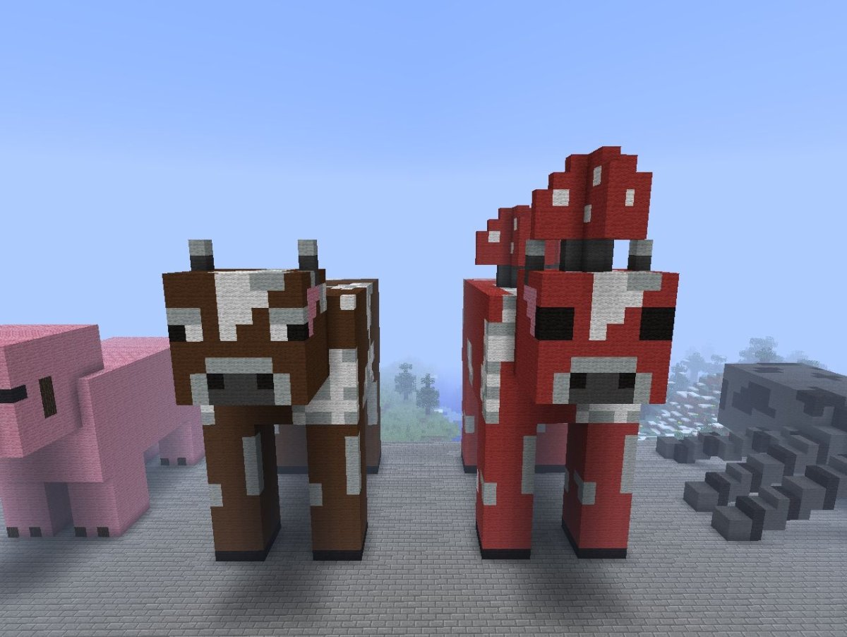 Большие мобы МАЙНКРАФТА