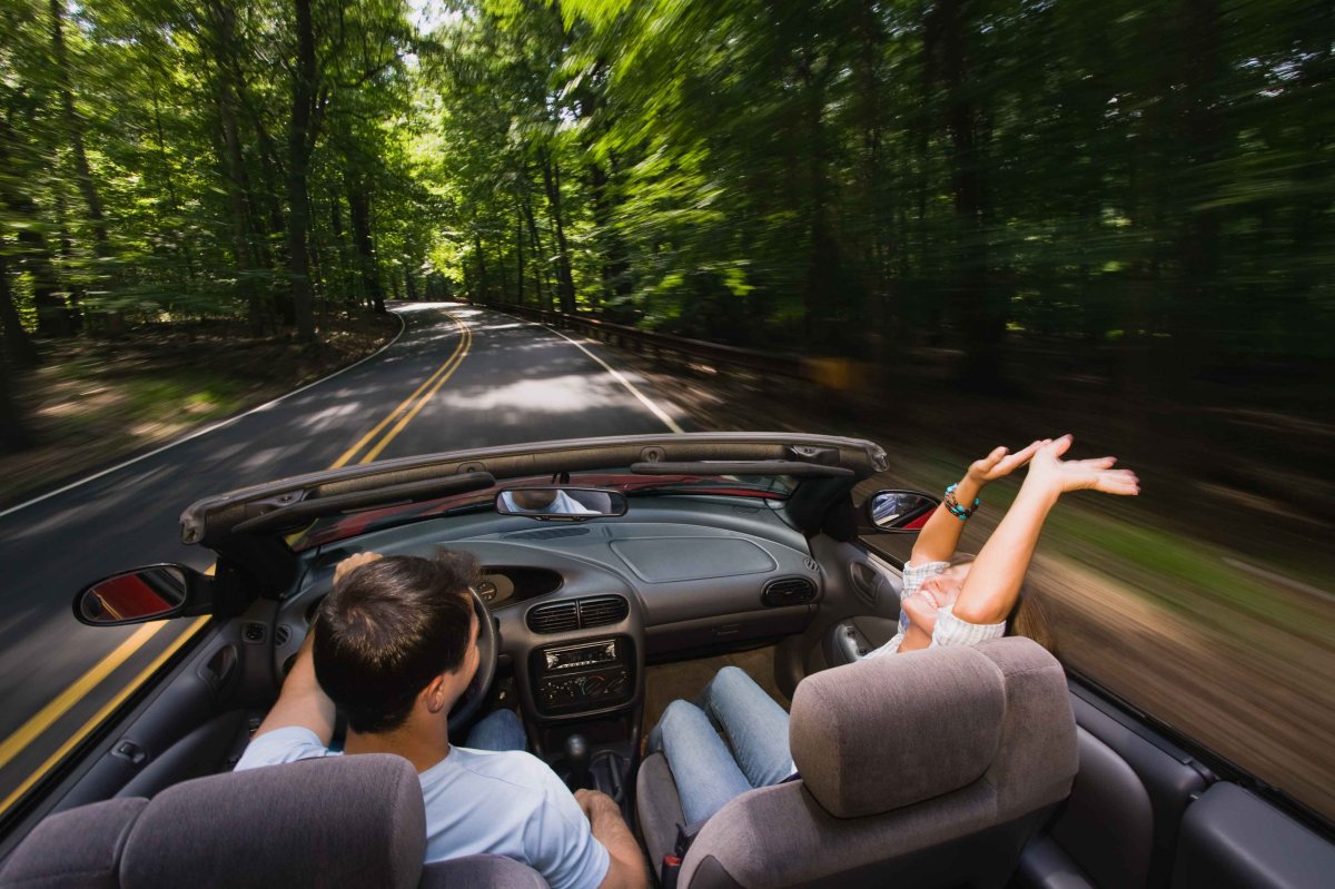 Путешествие с друзьями на машине