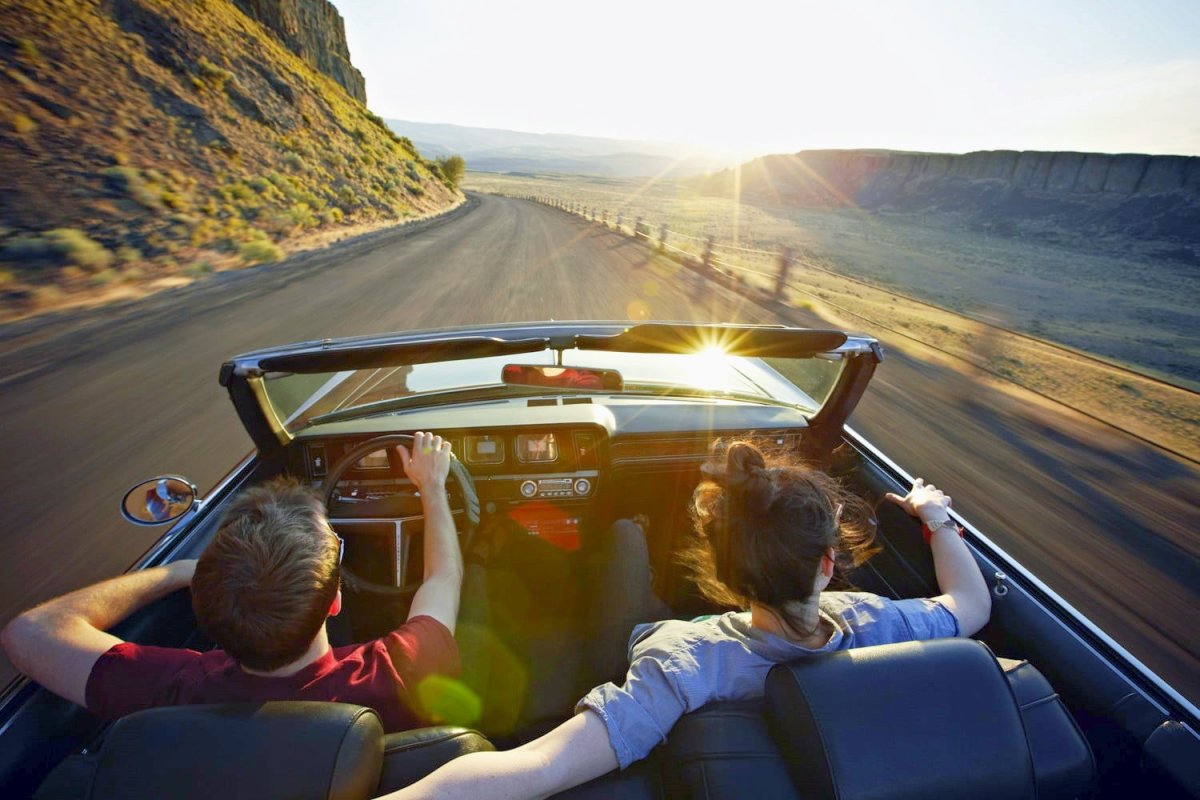 Поездка на кабриолете