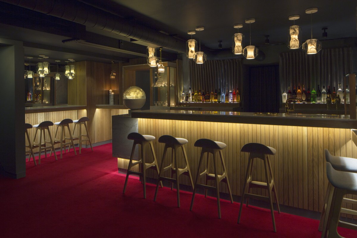 Коктейль бар интерьер