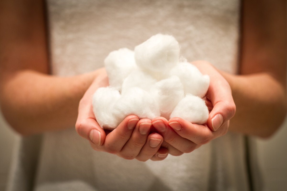 Вата хлопок