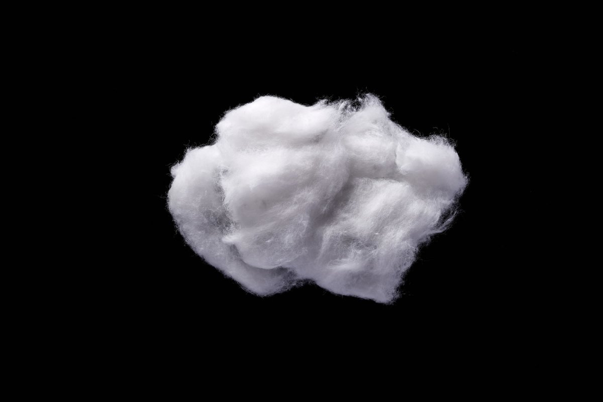 Термоскрепленное волокно бамбука