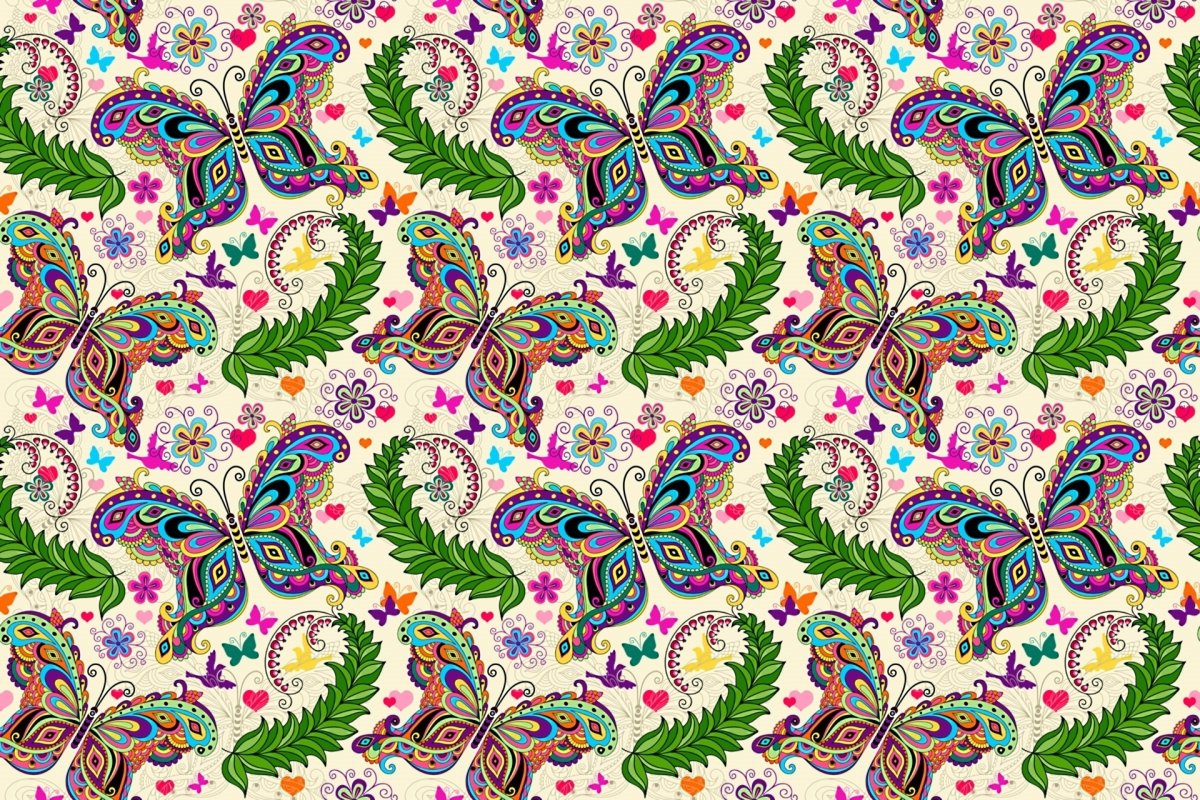 Орнаментная роспись Гжель