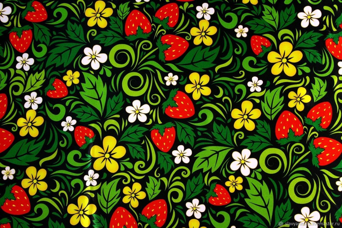 Хохломская роспись Жар птица