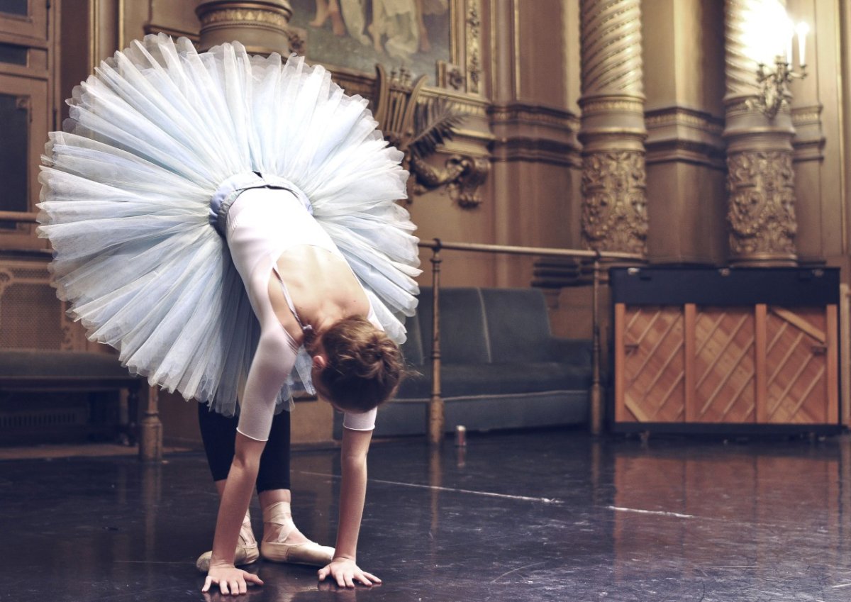 Девушка балерина