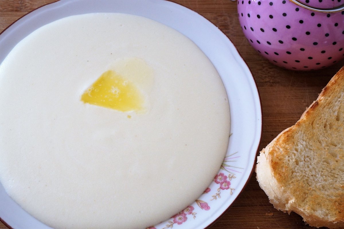 Манная каша густая