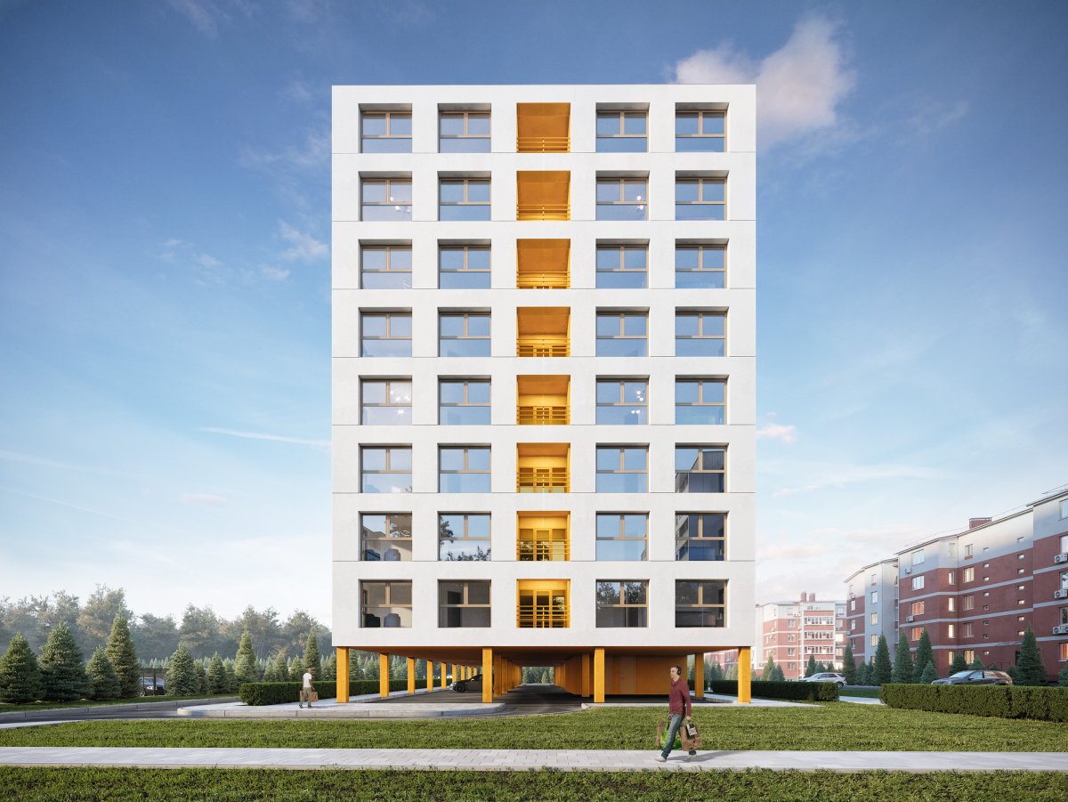 Многоэтажные дома