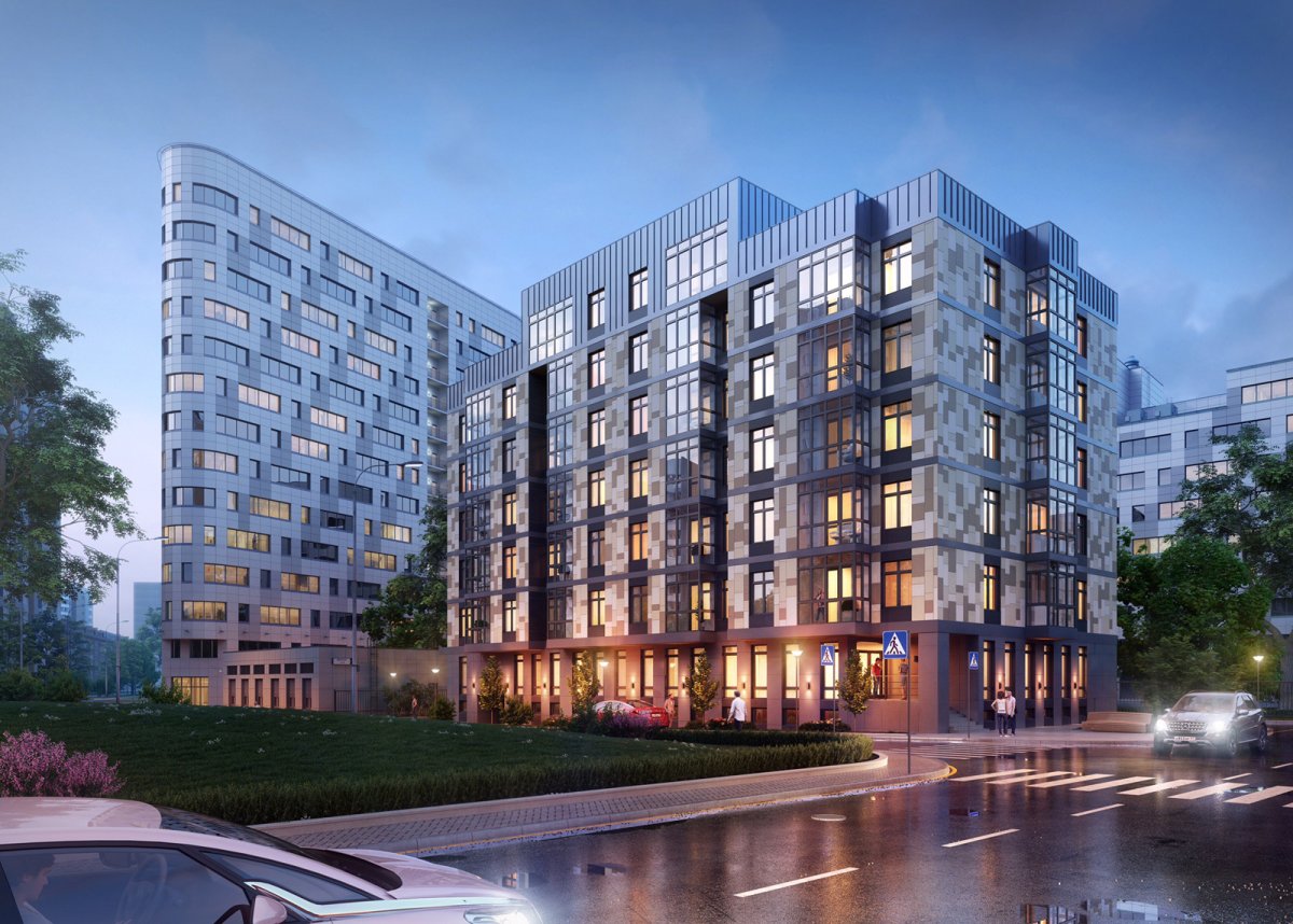 Обычный многоэтажный дом