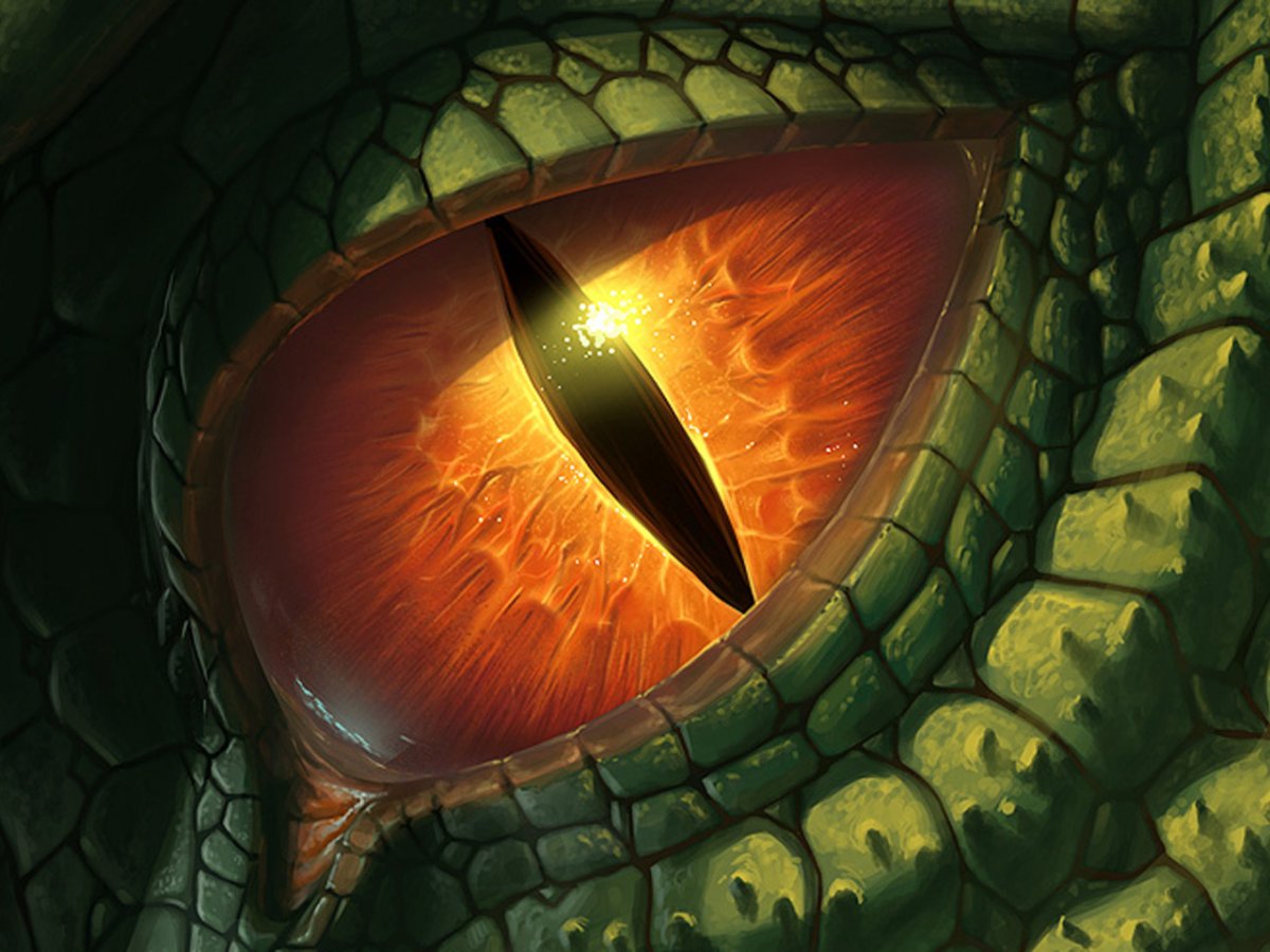 Глаз дракона фэнтези