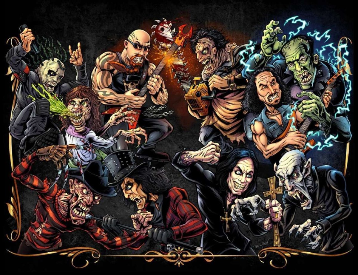 Обои на рабочий стол рок