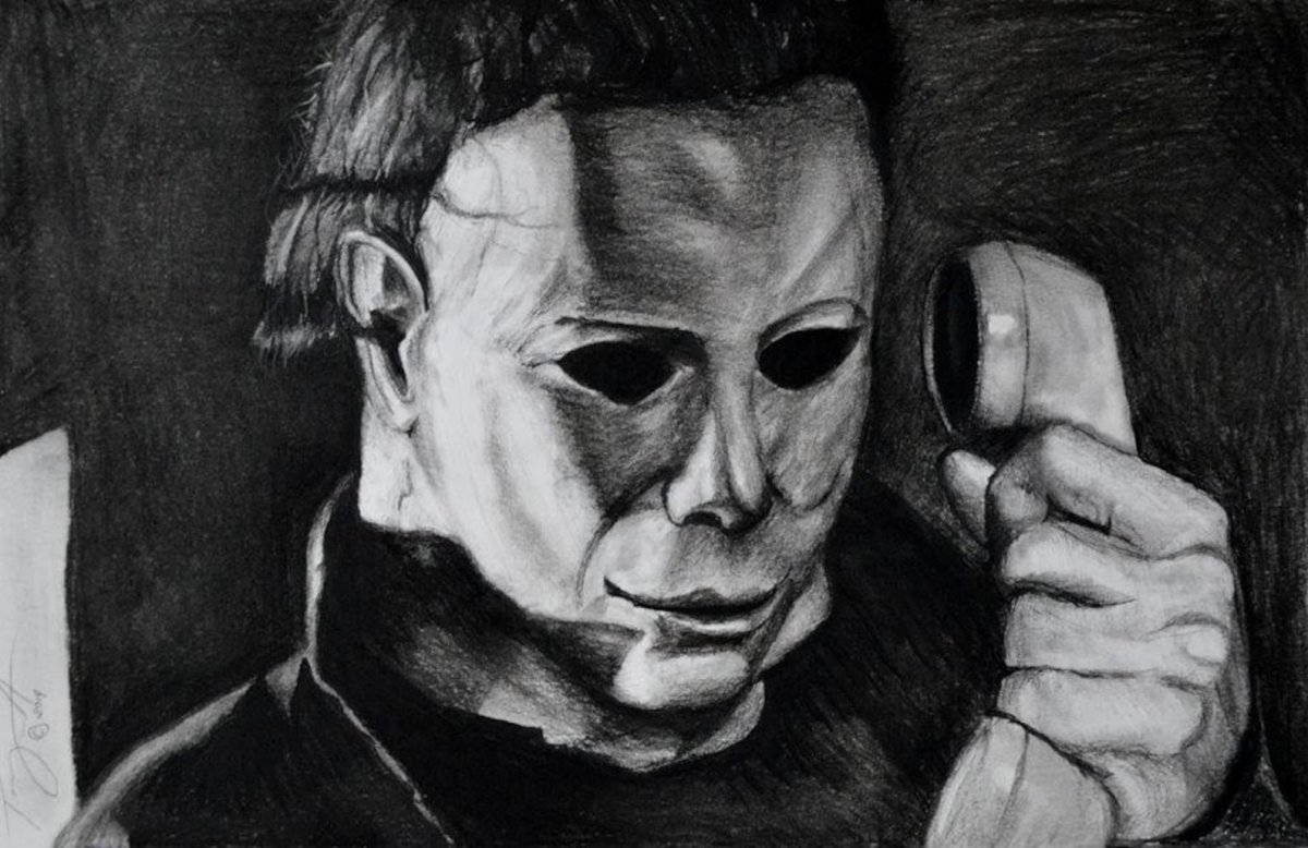 Хэллоуин Майкл Майерс арты