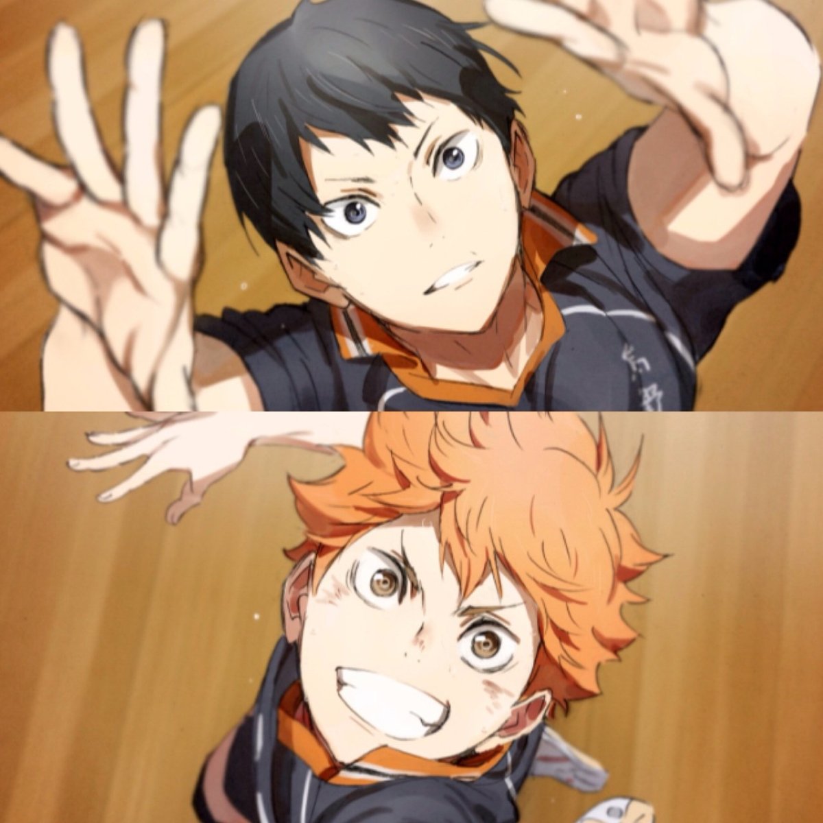 Аниме волейбол арты Карасуно