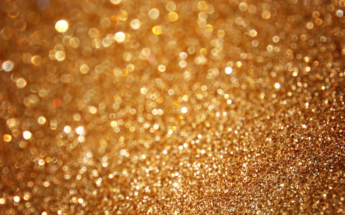 Глиттер золотой