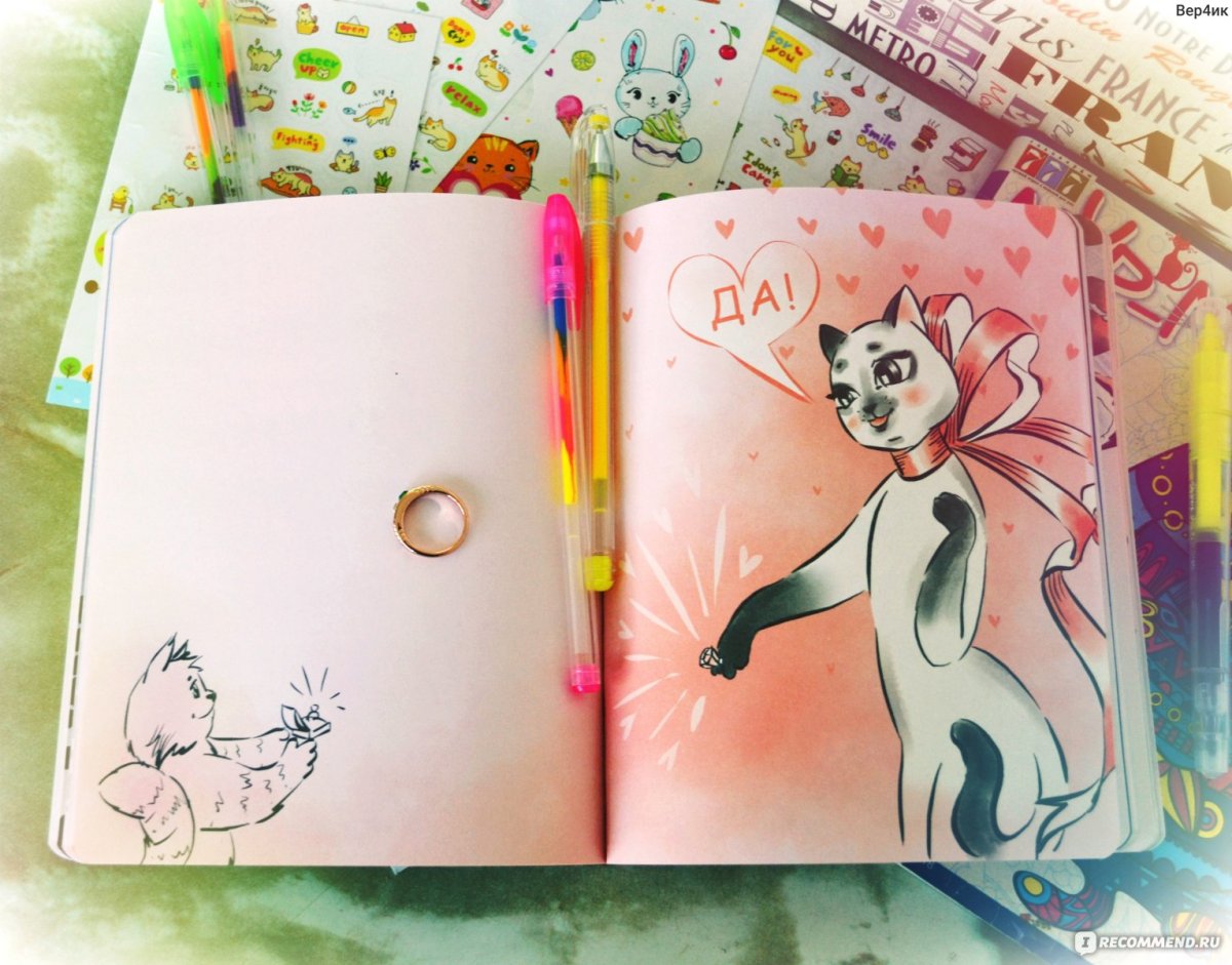 Скетчбук для рисования для девочек