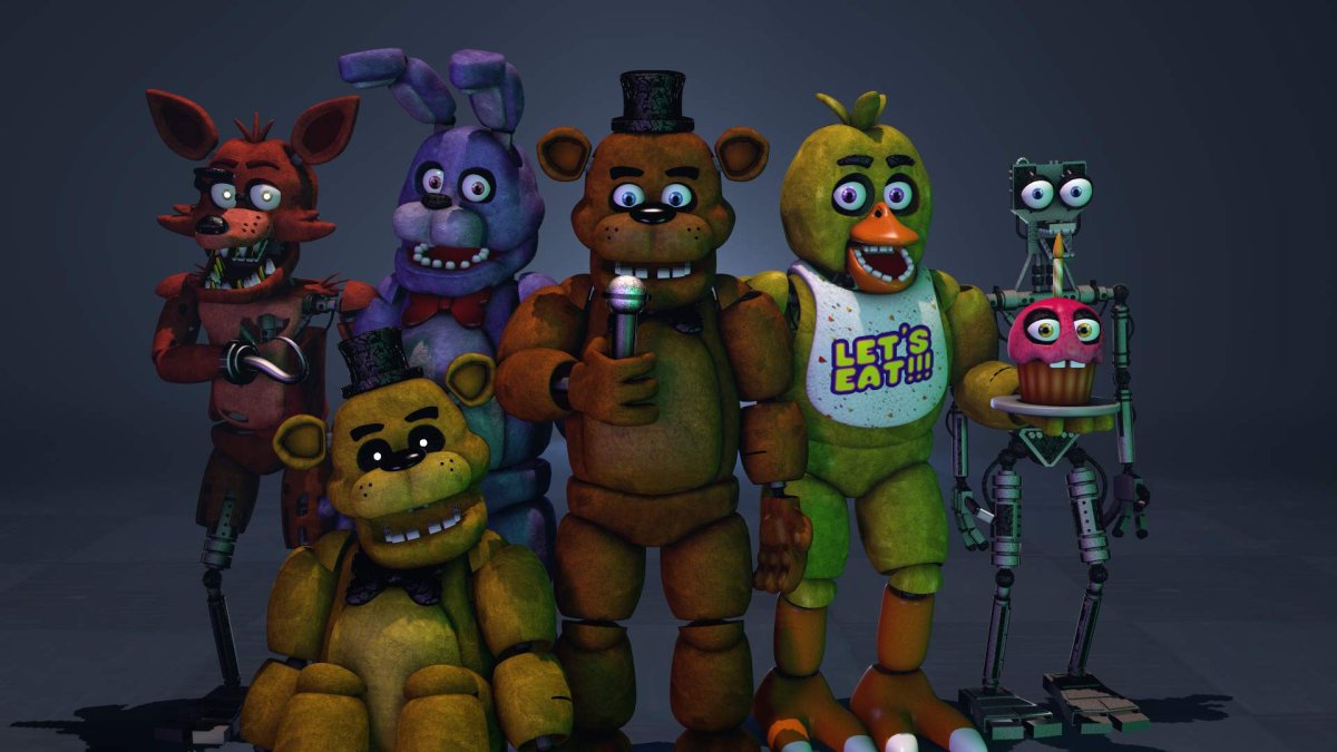 FNAF 1 АНИМАТРОНИКИ