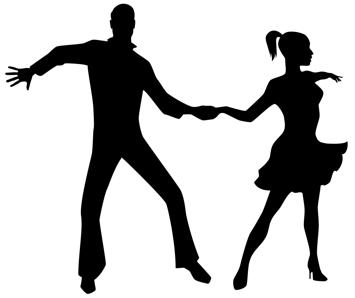 Танцующие люди