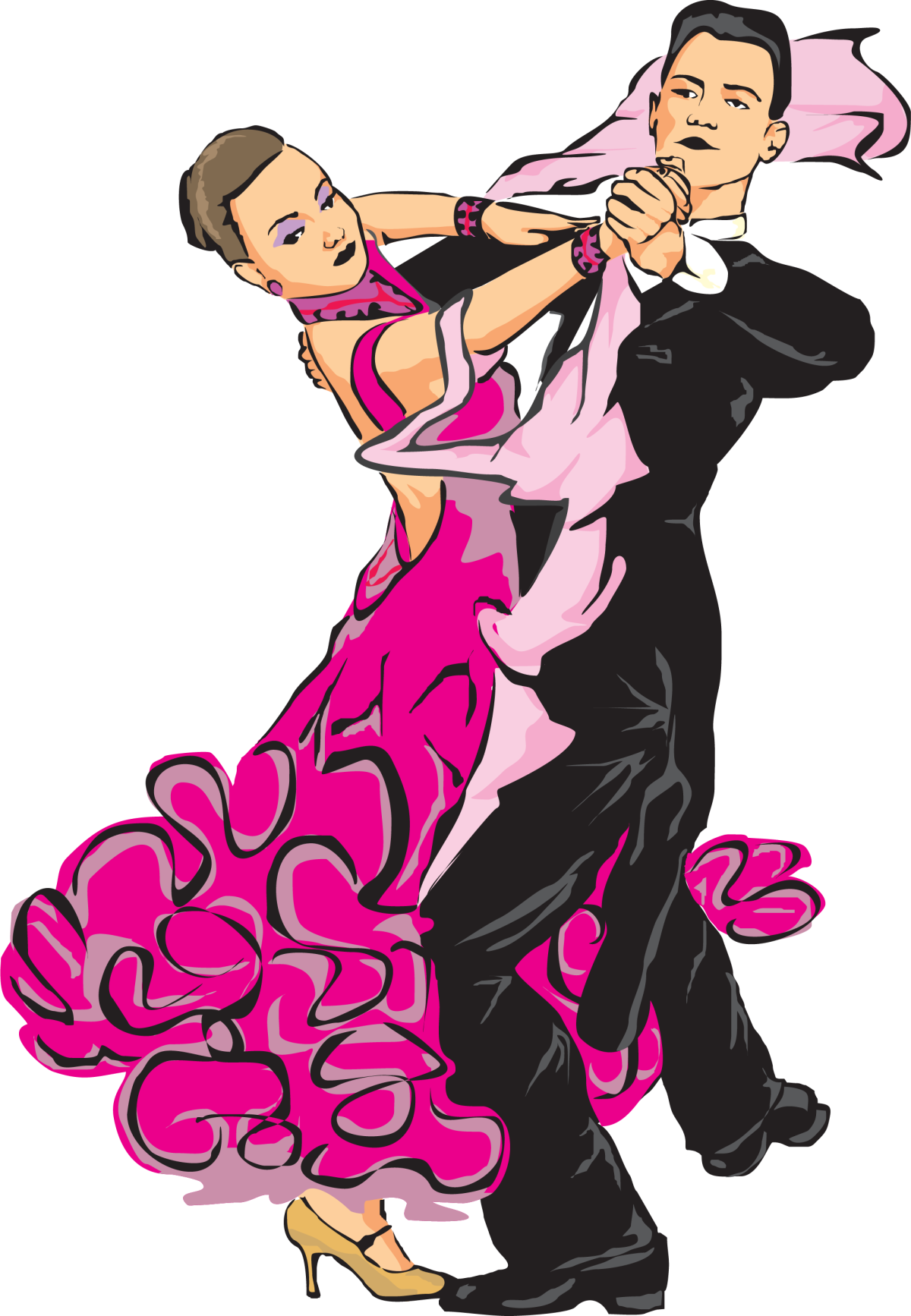 Силуэт танцора