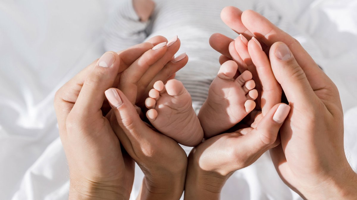 Мама папа и ребенок