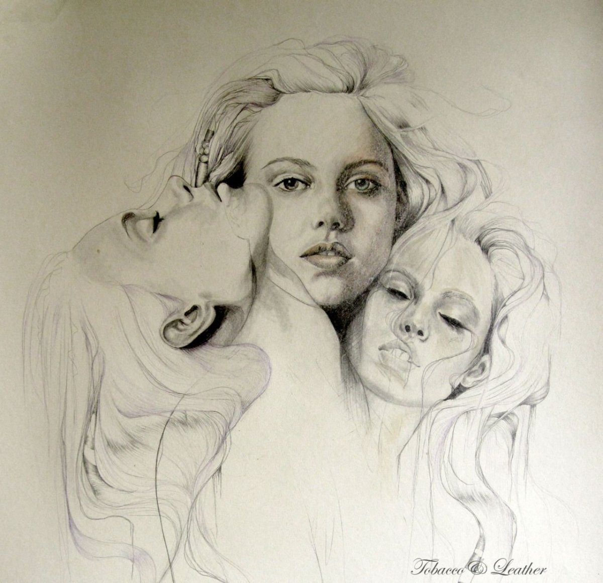 Как нарисовать раздвоение личности