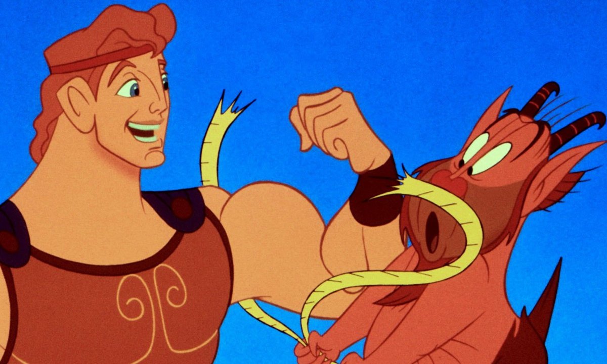 Геркулес мультфильм 1997 боги