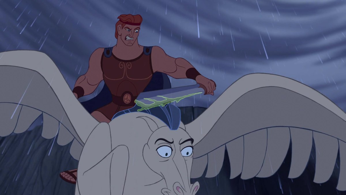 Геркулес мультфильм 1997 Зевс