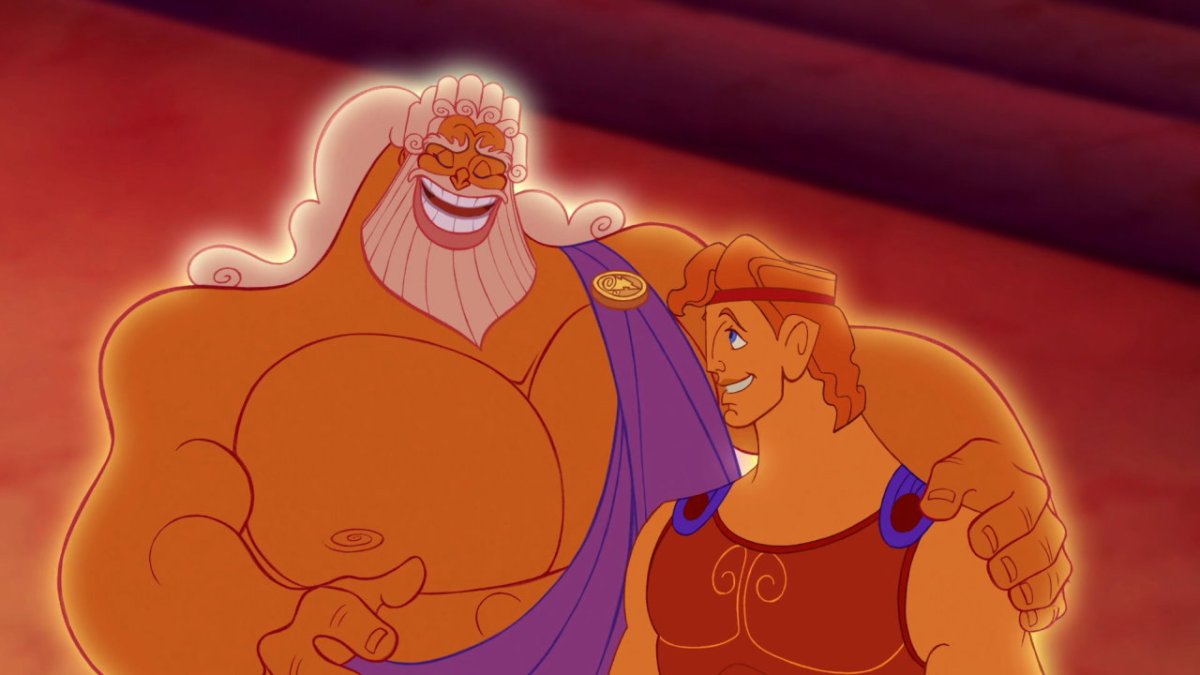 Геркулес мультфильм Олимп