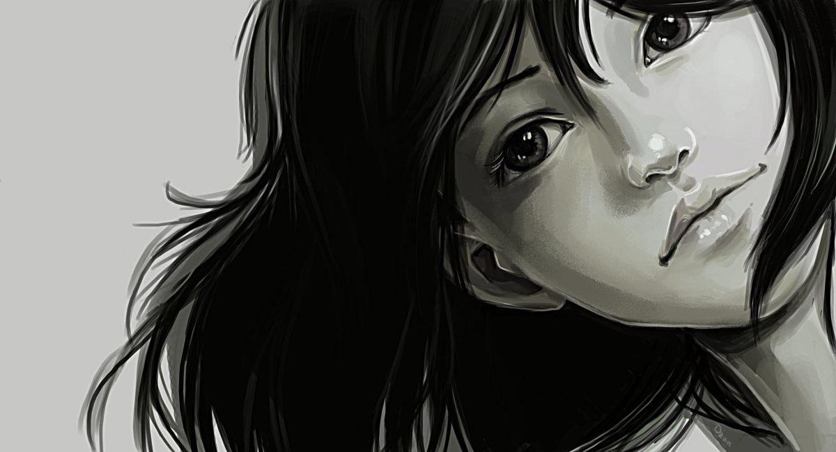 Девушка арт